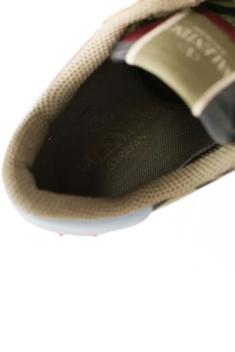 Baskets Valentino Kaki en Tissu