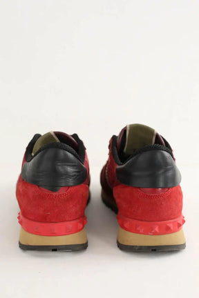 Baskets Valentino Rouge en Tissu