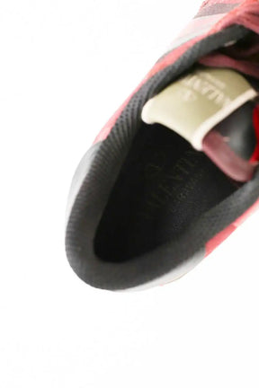Baskets Valentino Rouge en Tissu