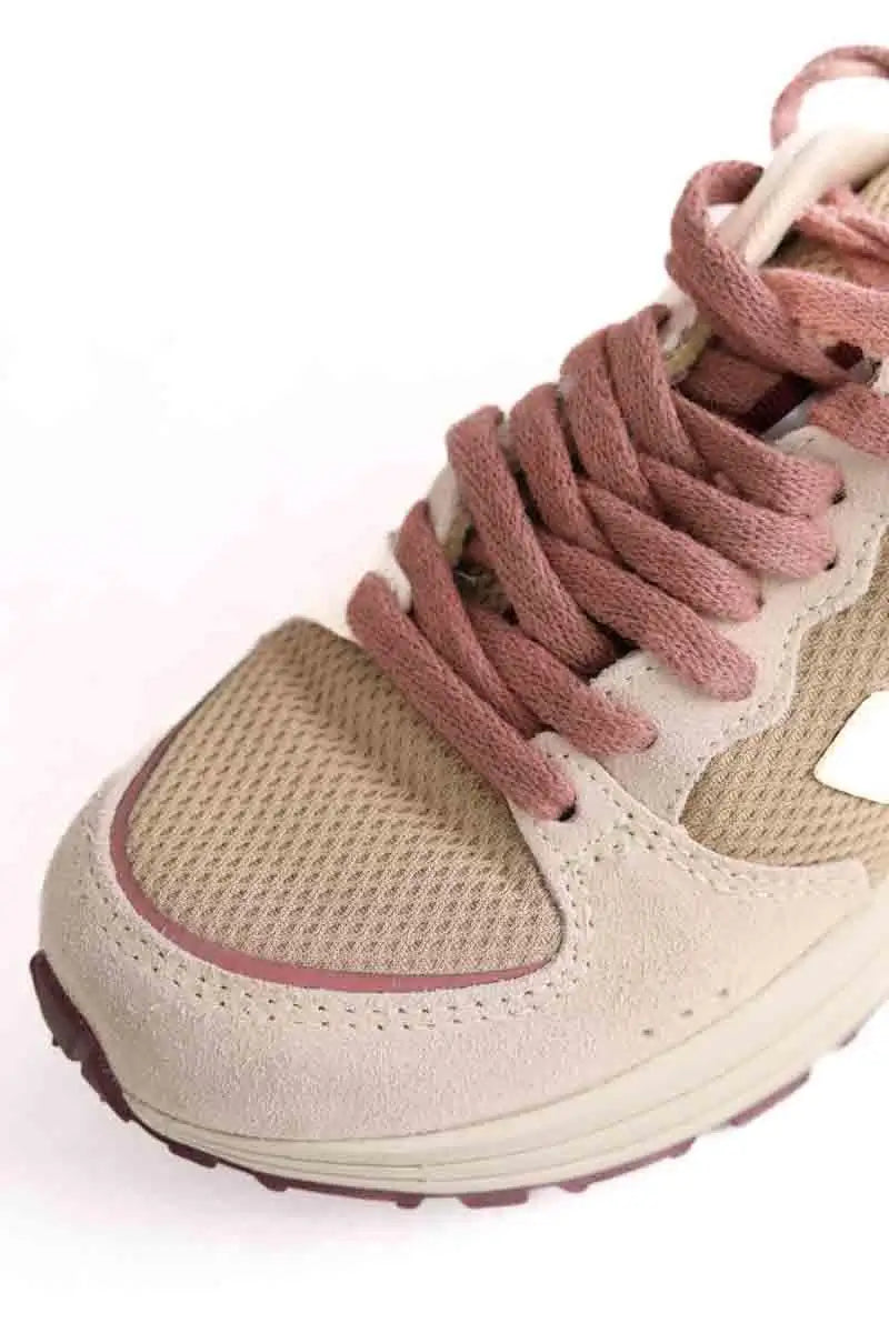 Baskets Veja Beige en Tissu