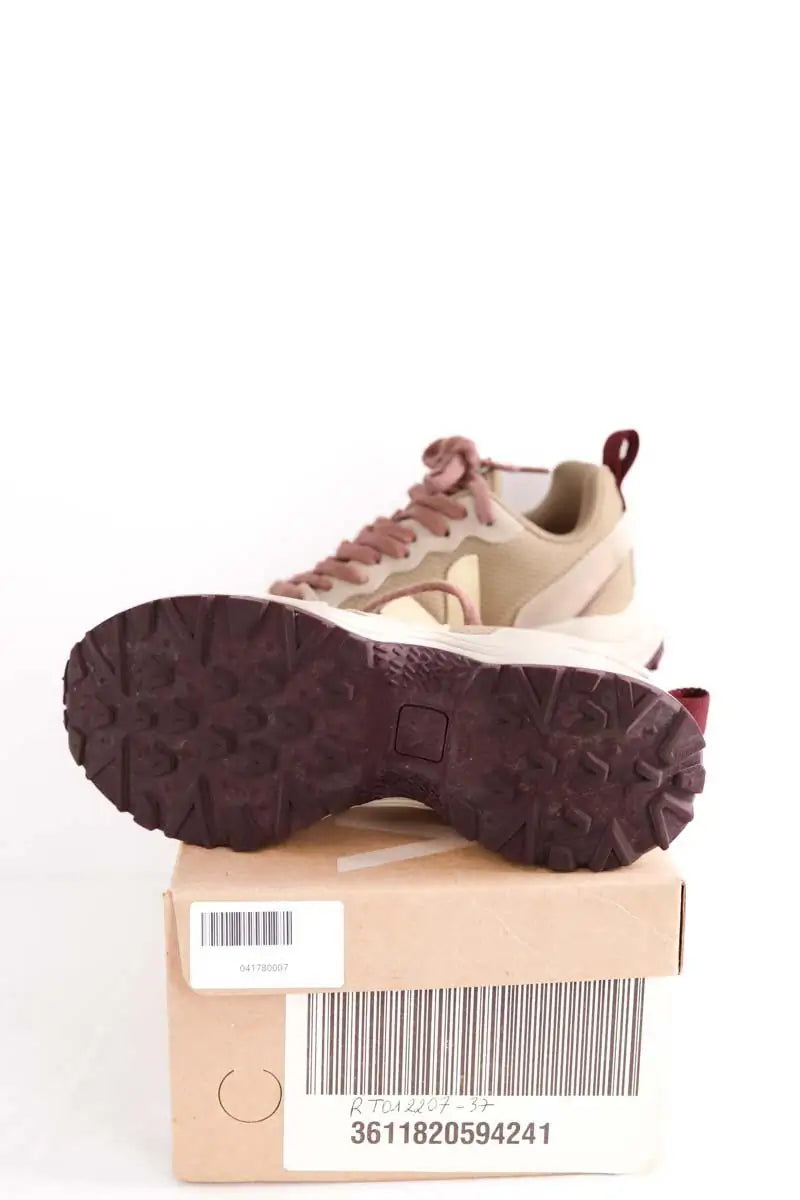 Baskets Veja Beige en Tissu