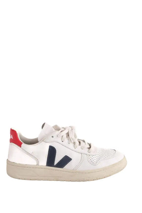 Baskets Veja Blanc en Cuir, taille 38 - Seconde Main