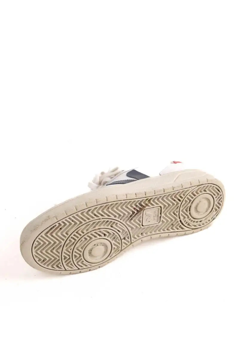 Baskets Veja Blanc en Cuir