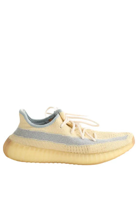 Baskets Yeezy Ecru en Tissu, taille 44 - Seconde Main