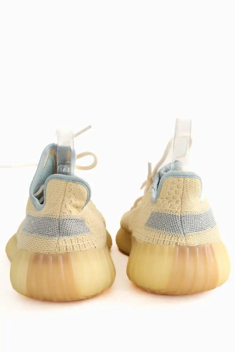 Baskets Yeezy Ecru en Tissu