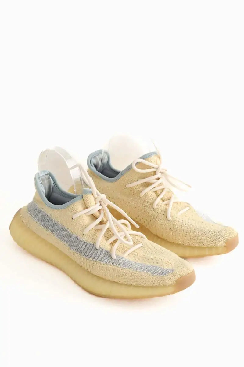 Baskets Yeezy Ecru en Tissu