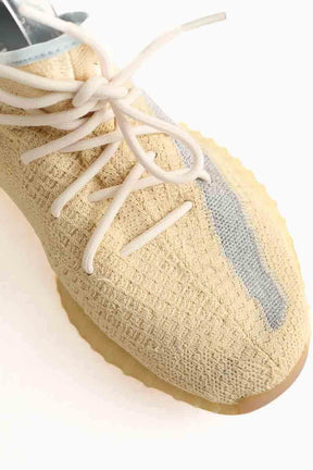 Baskets Yeezy Ecru en Tissu