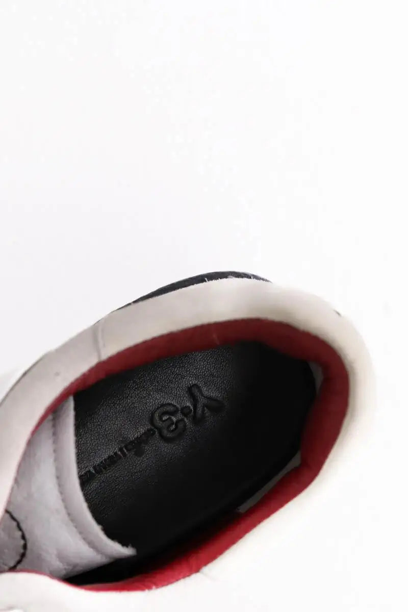 Baskets Yohji Yamamoto Ecru en Daim