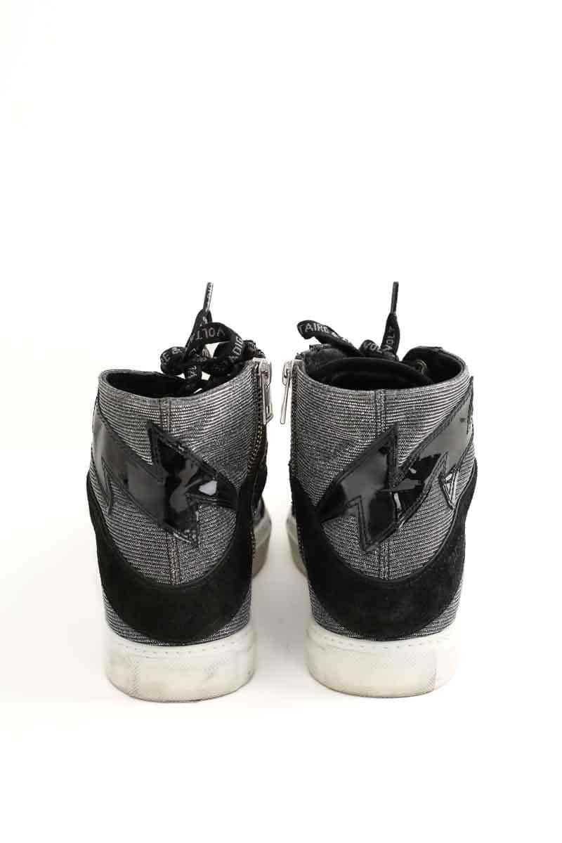 Baskets Zadig & Voltaire Gris en Tissu