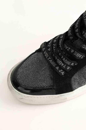 Baskets Zadig & Voltaire Gris en Tissu