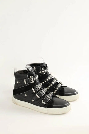 Baskets Zadig & Voltaire Noir en Cuir
