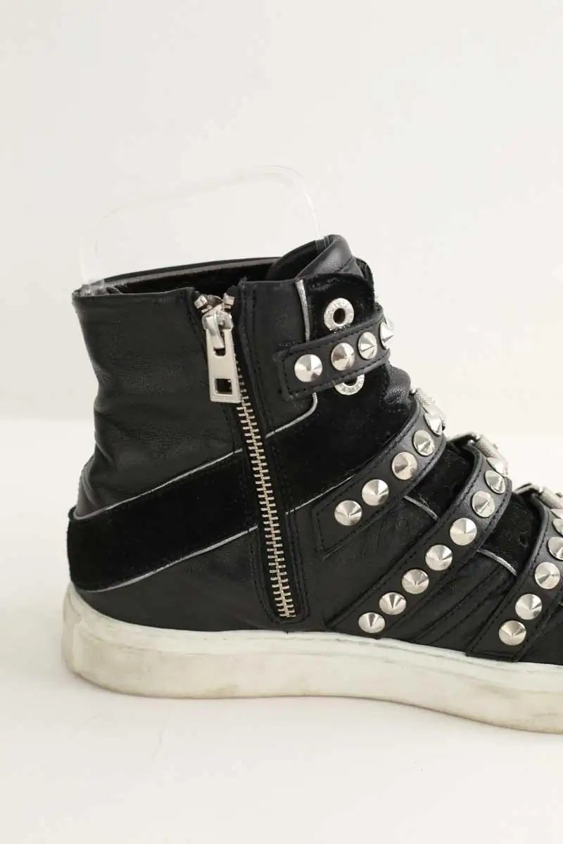 Baskets Zadig & Voltaire Noir en Cuir