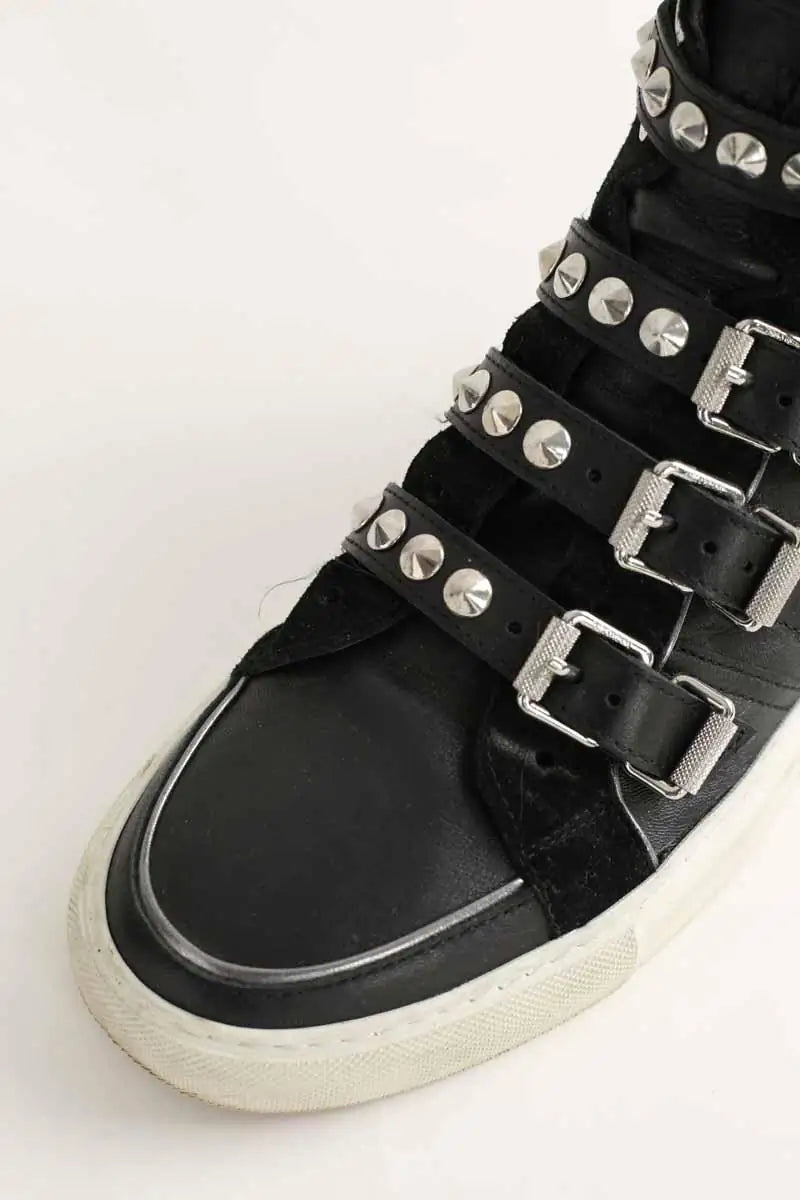Baskets Zadig & Voltaire Noir en Cuir