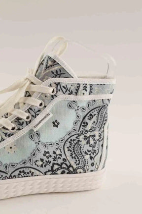 Baskets Zimmermann Bleu en Tissu