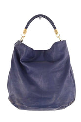 Sac à main Yves Saint Laurent Bleu en Cuir - Seconde Main