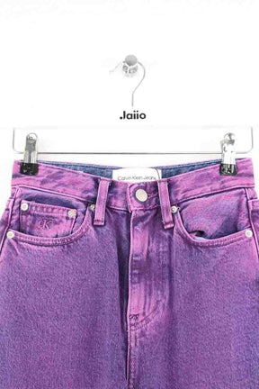 Jean droit Calvin Klein  Violet