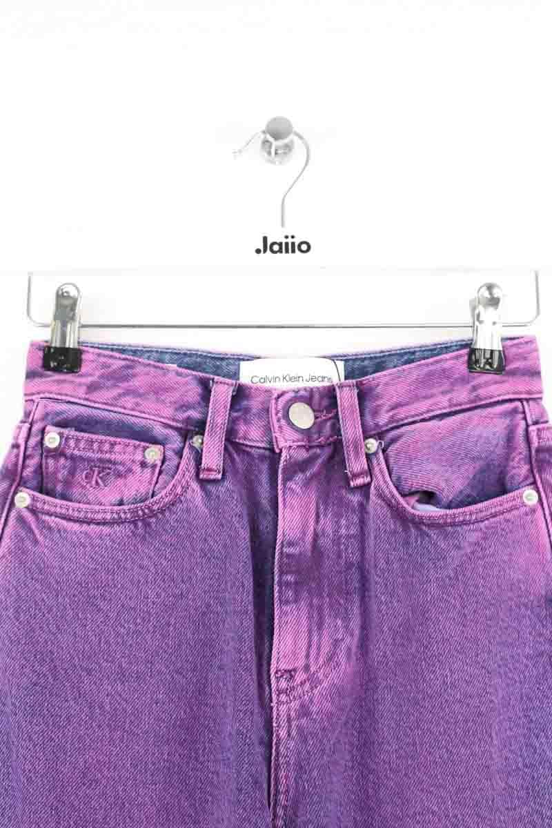Jean droit Calvin Klein  Violet