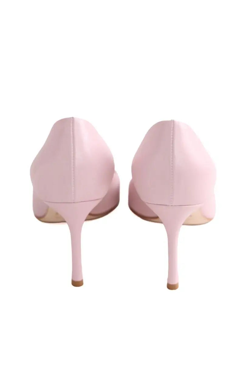 Talons Dior Rose en Cuir