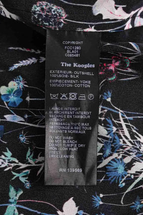 Chemise The Kooples Vert en Soie