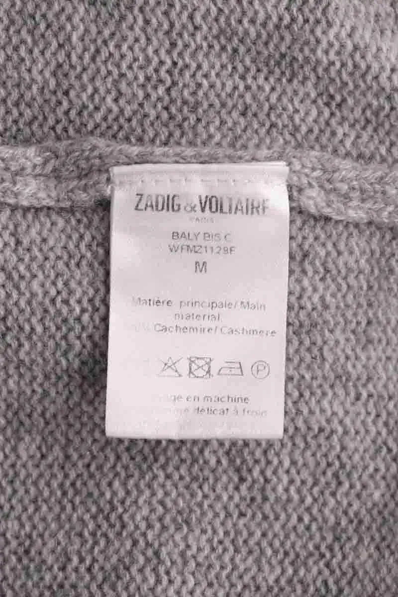 Pull Zadig & Voltaire Gris en Cachemire