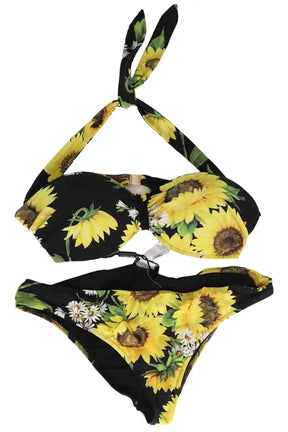 Maillot de bain Dolce & Gabbana Jaune en Synthétique, taille XL - Seconde Main
