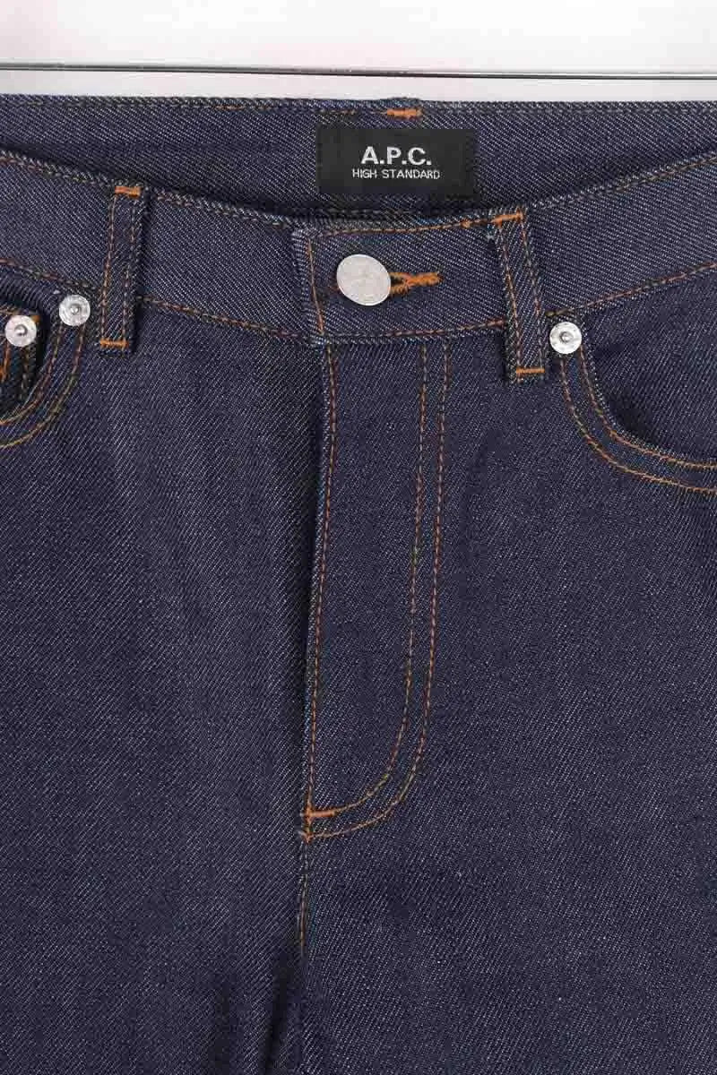 Jean slim APC Bleu en Coton