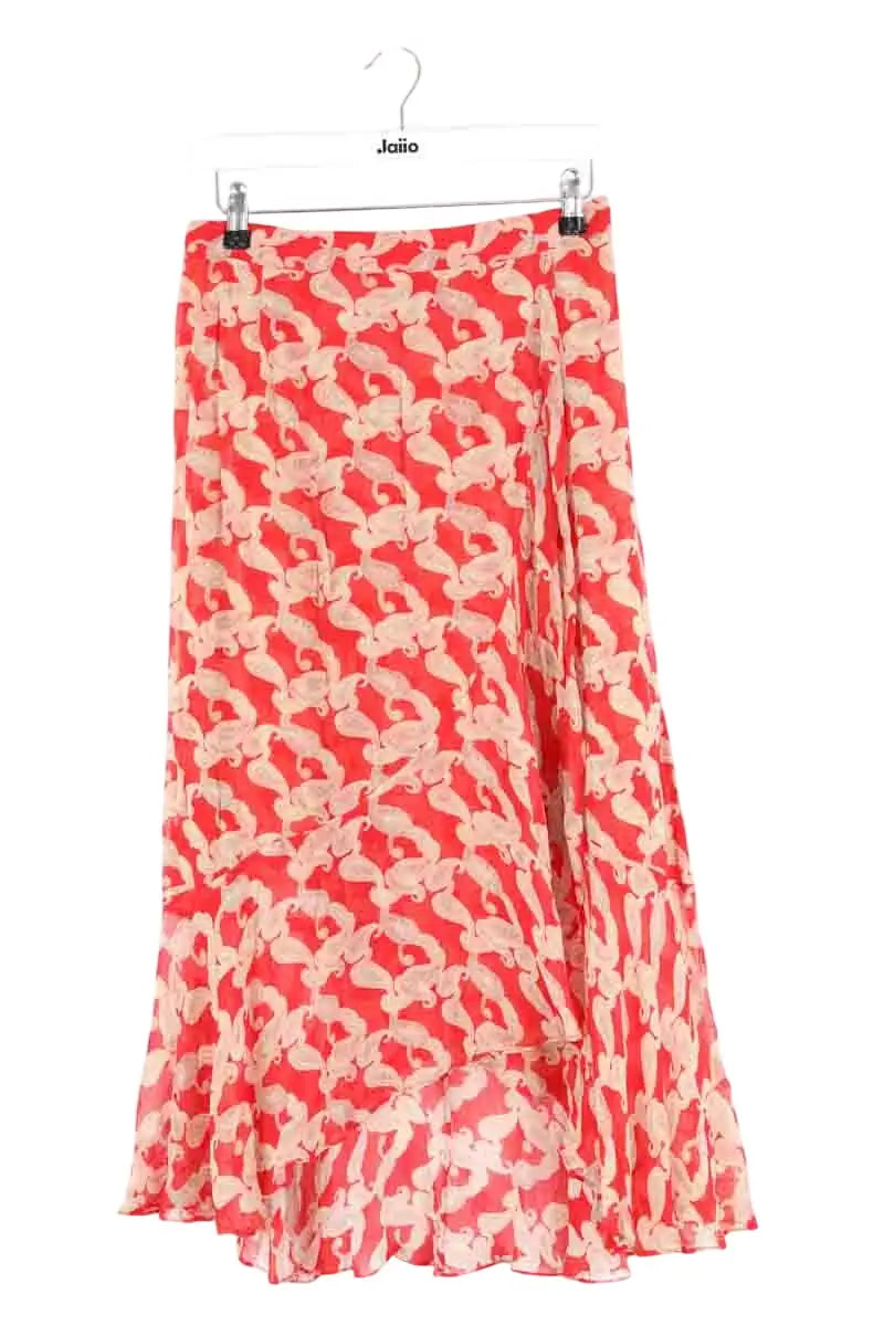 Jupe The Kooples Orange en Viscose, taille L - Seconde Main