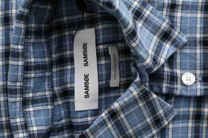 Chemise Samsoe Samsoe  Bleu