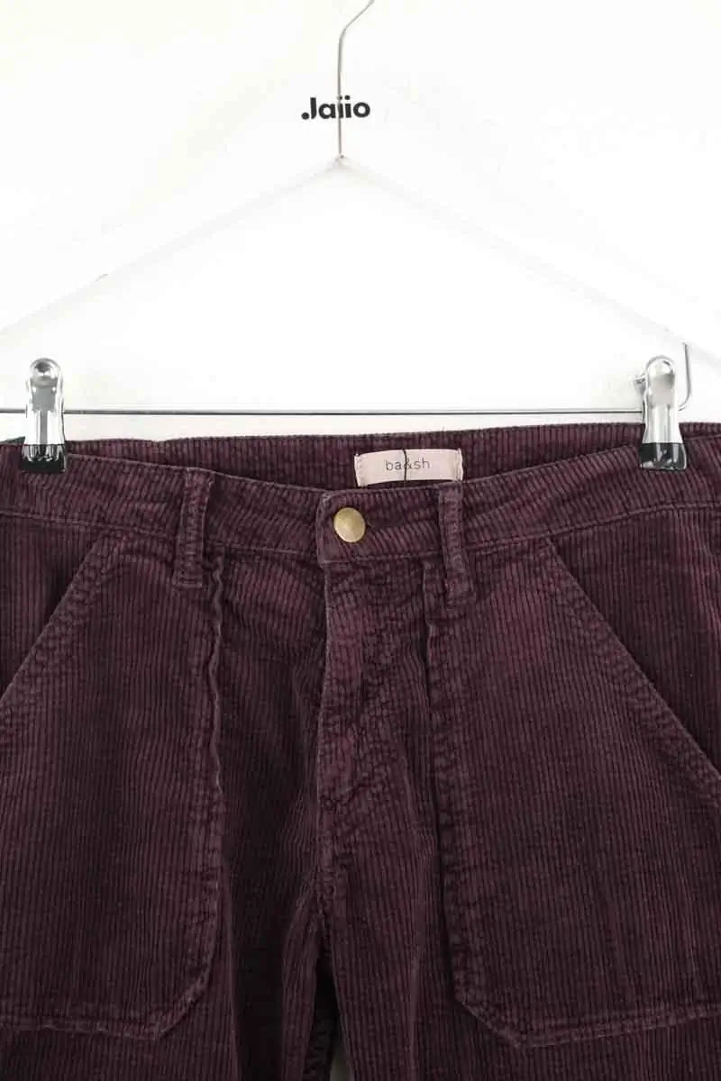 Jean droit Bash Violet en Coton