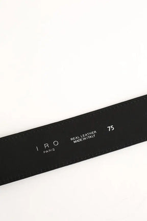 Ceinture en cuir Iro  Noir
