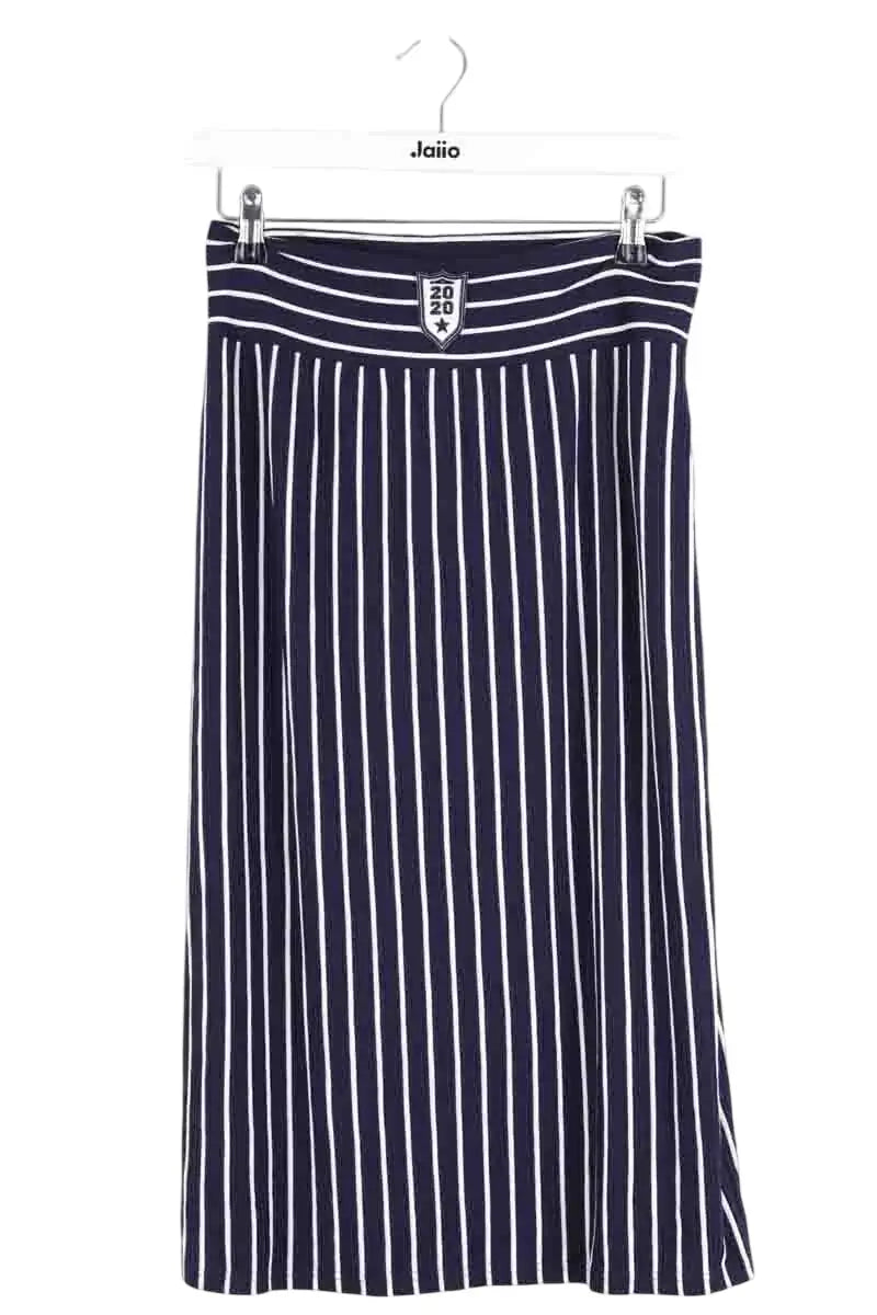 Jupe Agnès B. Marine en Viscose, taille M - Seconde Main