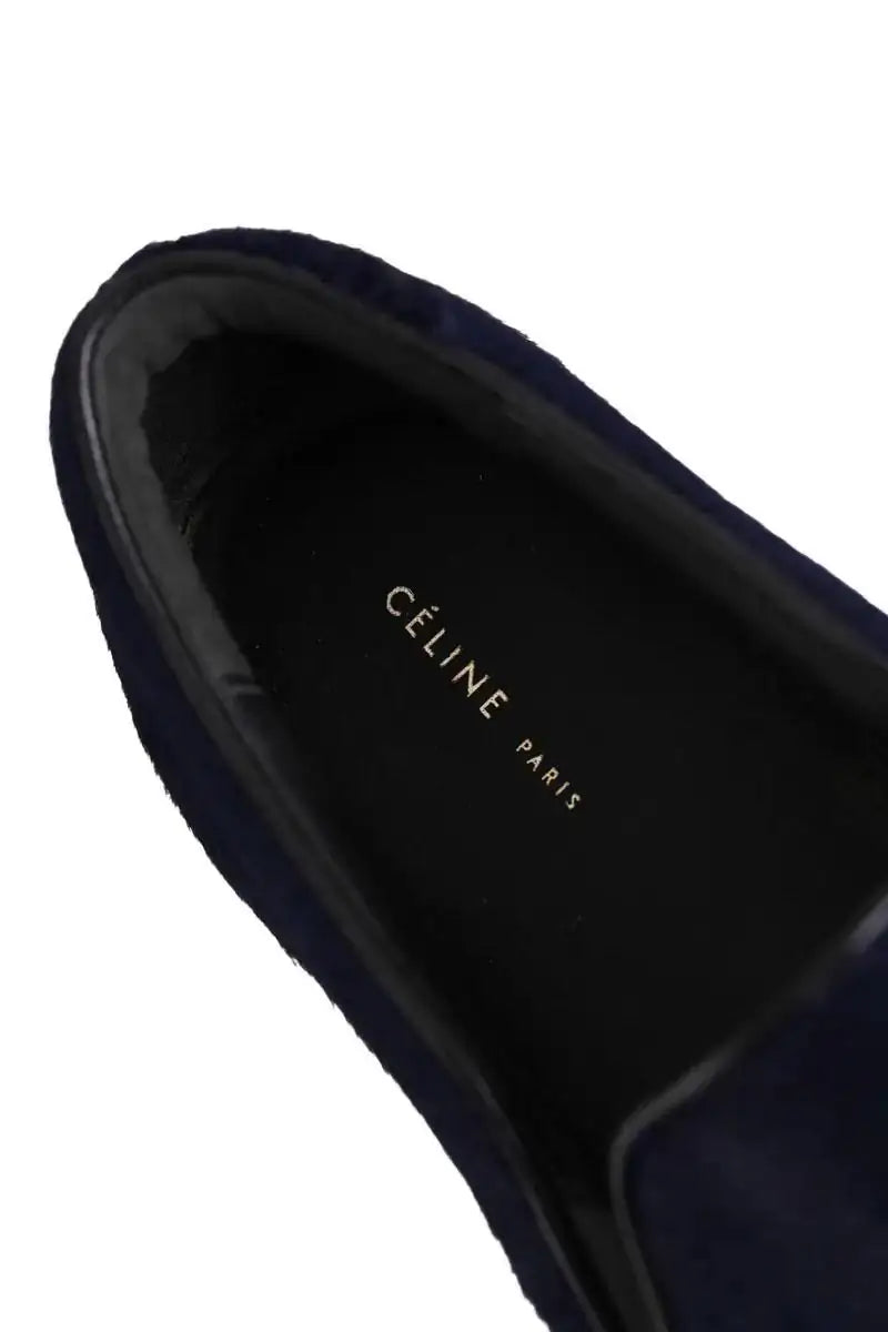 Baskets Celine Marine en Cuir