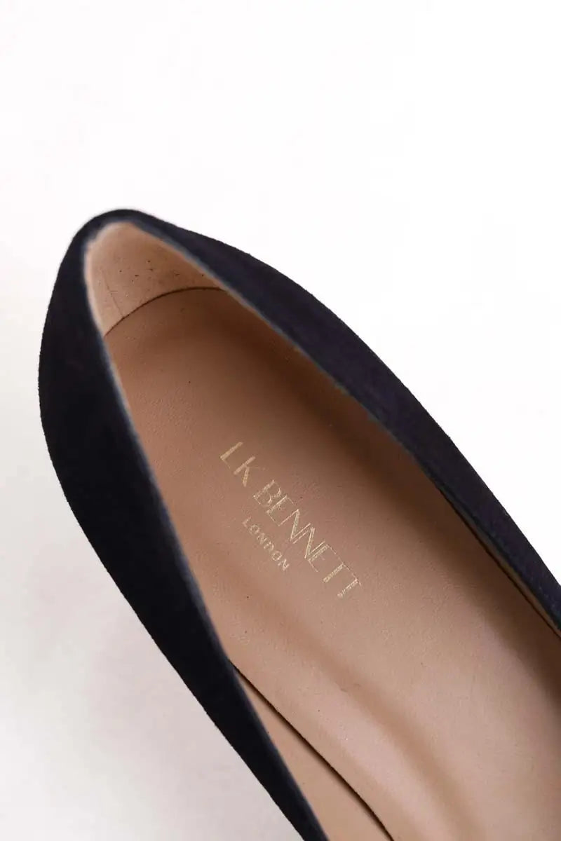 Talons LK Bennett Audrey Marine en Daim