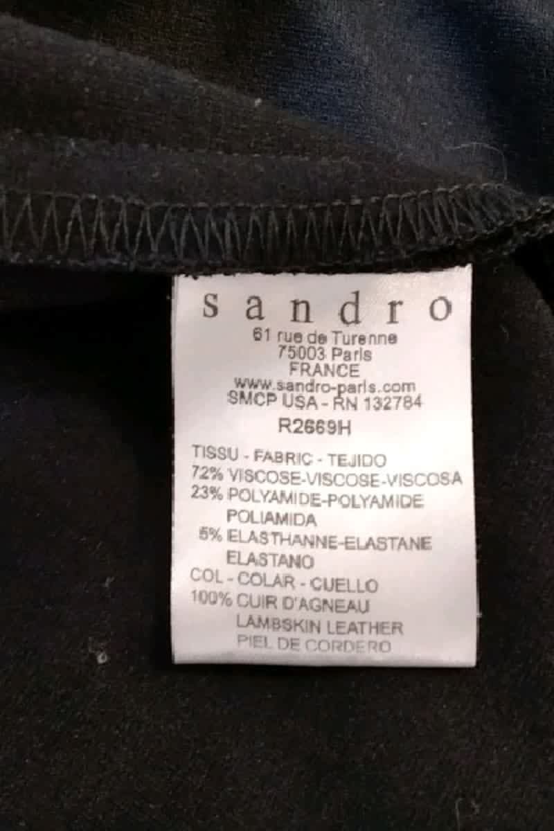 Mini Sandro  Noir