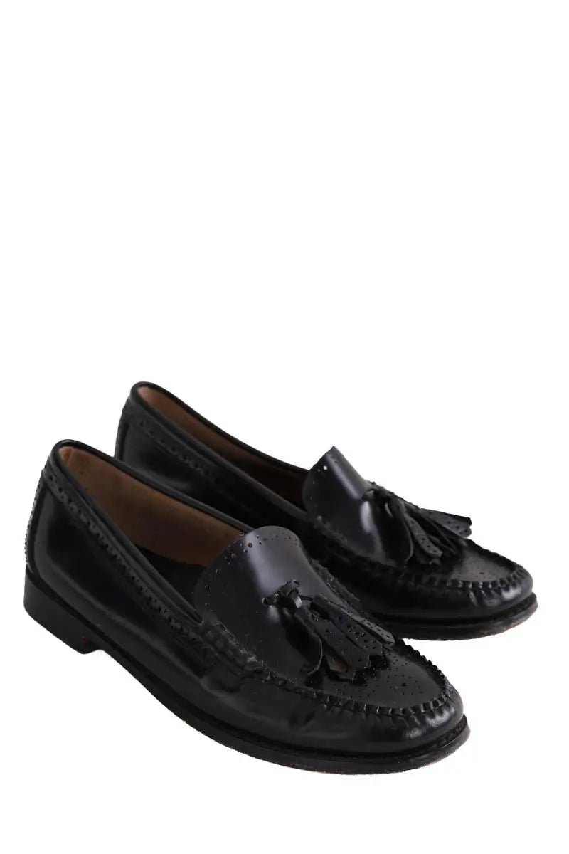 Mocassins GH Bass Noir en Cuir