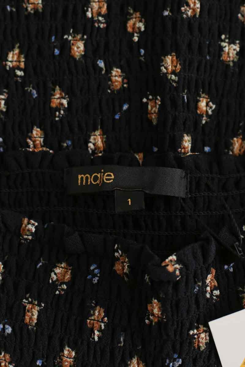 Top Maje  Noir