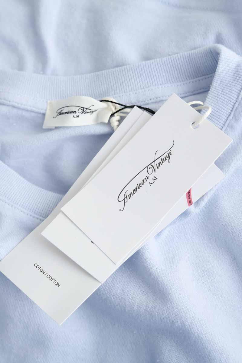 T-shirts American Vintage  Bleu