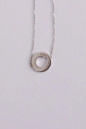 Bracelet Dinh Van Cible Argent en Or blanc