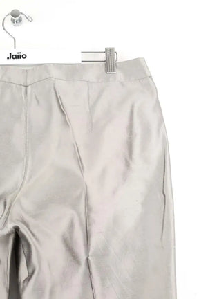 Pantalon droit Max Mara  Argent