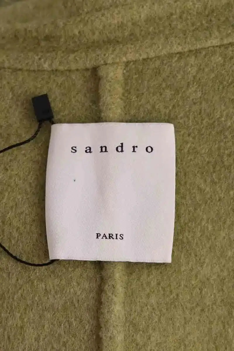 Veste Sandro Vert en Laine
