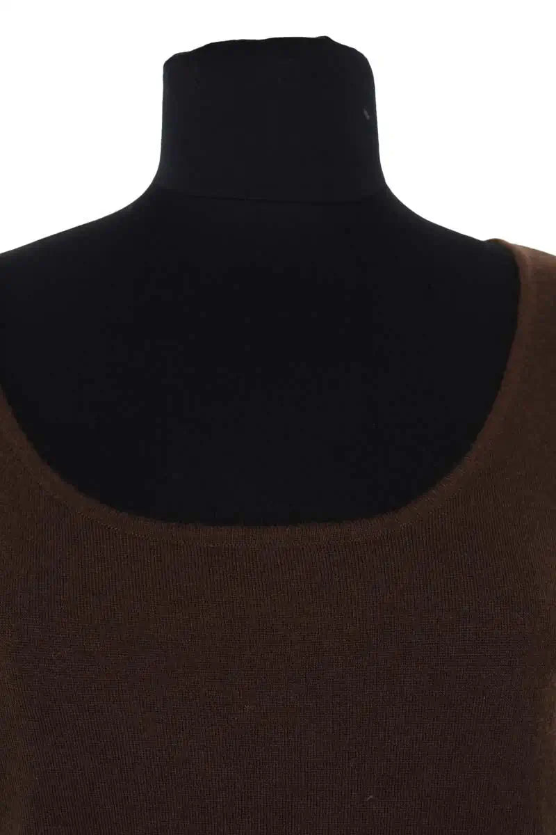 Top Celine Marron en Cachemire
