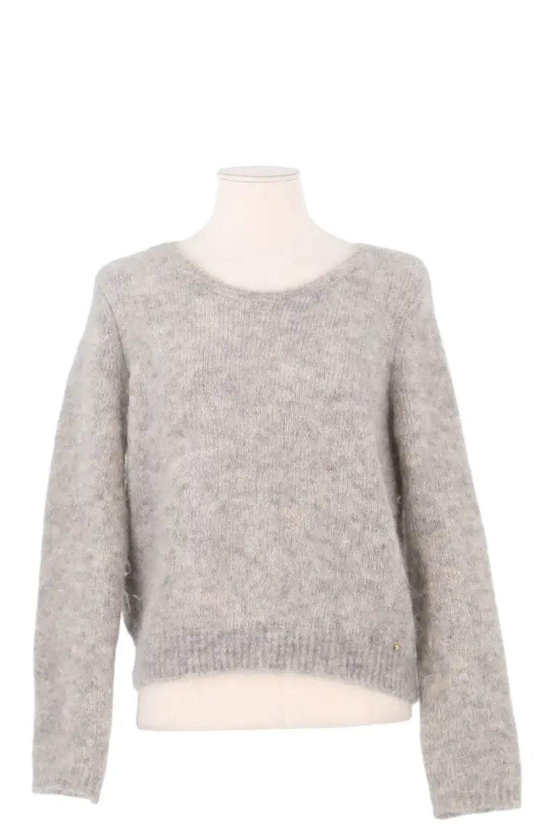 Pull Des Petits Hauts Gris en Laine, taille XXS - Seconde Main