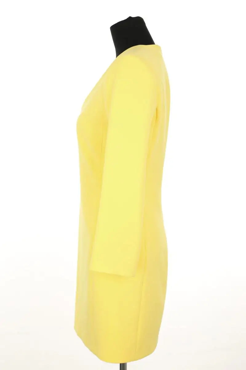 Robe Tarah Blanche  Jaune