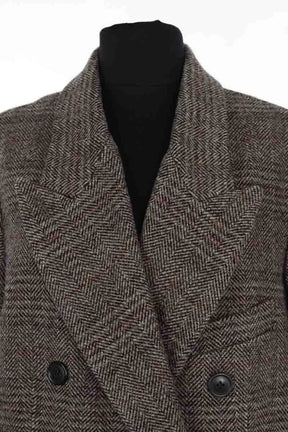 Manteau Isabel Marant Gris en Laine