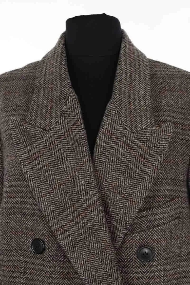 Manteau Isabel Marant Gris en Laine