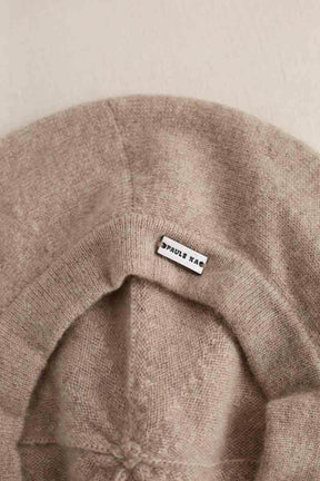 Béret Paule Ka Beige en Cachemire