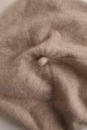 Béret Paule Ka Beige en Cachemire