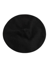 Béret Paule Ka Noir en Cachemire, taille M - Seconde Main