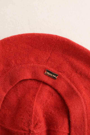 Béret Paule Ka Rouge en Cachemire