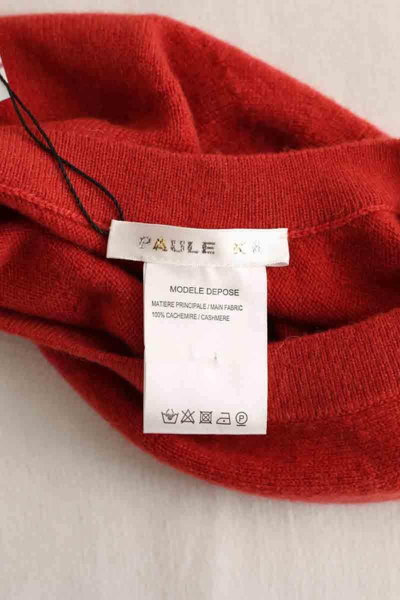 Béret Paule Ka Rouge en Cachemire